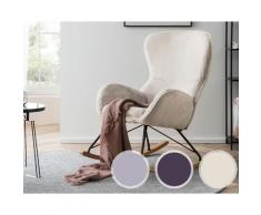 SalesFever »Sucette« Schaukelstuhl dunkelgrau