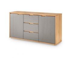 Forestales »Alabama« Wildeiche Kommode III Grau