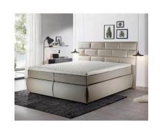 Winkle Boxspringbett Kronos 180x200 cm / H2 / Topper durchgehend / 6852 Kunstleder