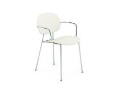 infiniti »TONDINA POP« 4 Legs mit Armlehne Designer-Stuhl – erhältlich in 10 Farben