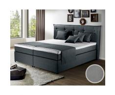 Winkle »Herzog« Boxspringbett 200x200 cm / 9147 Grau / H4
