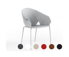 Vondom »VASES« Outdoor Armlehnstuhl Basic Matt / Red