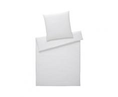 Elegante Seersucker Bettwäsche »Stockholm« 7107-00 Bettwäsche / 155x200 cm / 80x80 cm