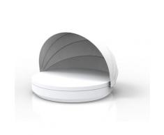 Vondom »VELA« Outdoor Daybed rund inkl. Faltdach – erhältlich in 3 Farben