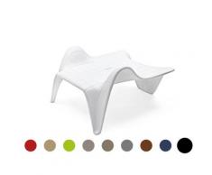 Vondom »F3« Outdoor Beistelltisch Bicolor / White/Ecru