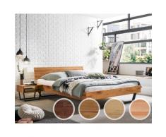 Hasena Pronto Massivholzbett Asti 180x200 cm / Nussbaum, geölt / 25 cm