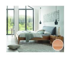 Hasena Wood-Line Massivholzbett Premium Leno/Cussina 200x200 cm / Kernbuche natur, geölt