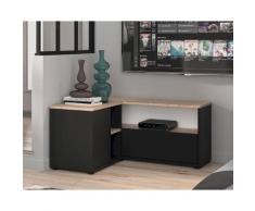 TemaHome »Angle« TV-Schrank 90 Schwarz mit Eiche