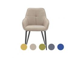 Möbilia »Laval« Armlehnstuhl gelb