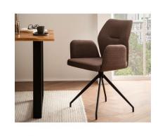 SalesFever »Alice« Drehsessel braun