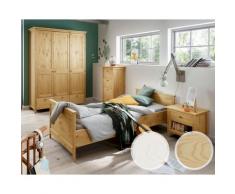 INFANSKIDS »Solvita« Einzelbett 90x200 cm / laugenfarbig