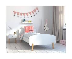 BLN Kids »Gabrielle« Kinderbett weiss / B 210 x H 60,5 x T 95 cm