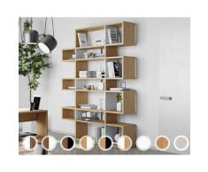 TemaHome »London« Regal III Weiß - Rückwand Weiß