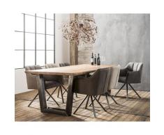 designline »Mozart« Massivholz Esstisch – erhältlich in 3 Größen