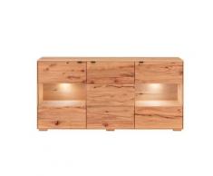 Massivholz »Zerro« Sideboard II Kernbuche / ohne Beleuchtung