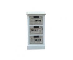 SIT Forest Kommode mit 3 Schubladen - schmal 3 Schubladen