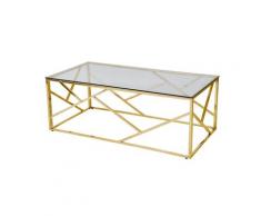 SalesFever »Orion« Couchtisch gold 120x45x60 cm