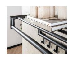 designline »Stab« Garderobe I Dunkelgrau Matt