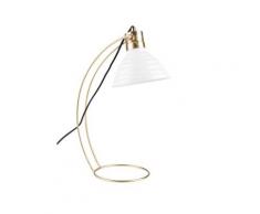 designline »Curly« Tischlampe weiss