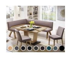 Schösswender »Ontario« 200 Eckbankgruppe Gavin 203 dunkelbraun / Kernbuche natur