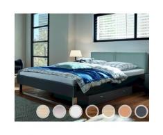 Hasena Top-Line Bett Advance Indus/Cena 180x200 cm / Weiss