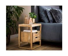 designline »Sahara« Nachttisch 2 Schubladen