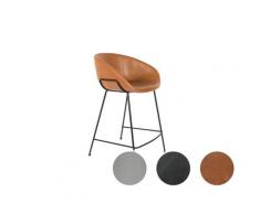 Zuiver Barhocker Feston 65 cm / Grau / Stoffbezug