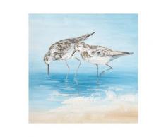 La Casa »Nahrungssuche im Meer« Ölbild handbemalt