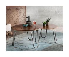 die Faktorei »Oslo« Couchtisch Altholz