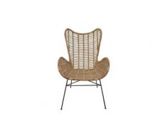 SIT Rattan Vintage Sessel 5341-01 / B 75 x H 113 x T 84 cm