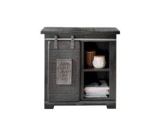 3S Frankenmöbel »Cosma« Massivholz Sideboard VI grau