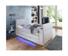 meise.möbel »Jupiter« Boxspringbett inkl. TV-Lift und Bettkasten in weiß – erhältlich in 8 Größen