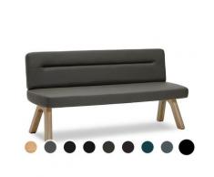 Schösswender »Ontario« 200 Polsterbank Variante A 192 cm / Gavin 03 beige / Wildeiche natur