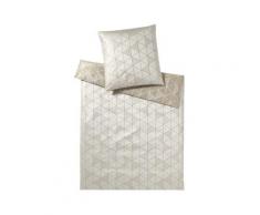 Elegante Jacquard-Satin Bettwäsche »Classic Triangel« 2213-07 Bettwäsche 155x220 cm / 80x80 cm