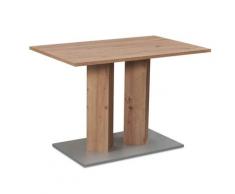 Schösswender »Inka 100« Säulentisch 110x70 cm / Artisan Oak Dekor