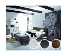 Hasena Factory-Line Massivholzbett Loft Rena/Road 160x200 cm / Akazie Vintage braun, lackiert