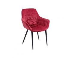 SalesFever »Harper« Armlehnstuhl rot