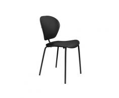 Zuiver »Ocean« Stuhl pirat black 55x43x85.50 cm