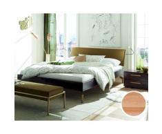 Hasena Wood-Line Massivholzbett Classic Tondo/Lecco 160x200 cm / Kernbuche natur, geölt