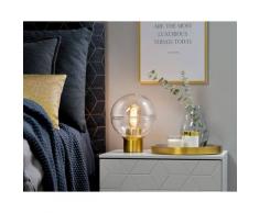 Villeroy&Boch »Tokio« Tischleuchte gold Ø 30 cm / metall gold, glas klar