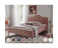 INFANSKIDS »Lisa« Polsterbett 180x210 cm / Ascot 2403 Taupe