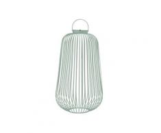 La Casa »Lunaro« LED Metalllaterne olive ∅ = 37 cm, Höhe = 60 cm