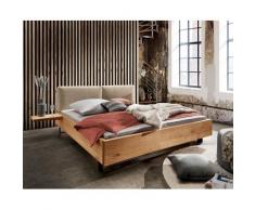 Forestales »New York« Massivholzbett mit Kissenkopfteil 160x200 cm