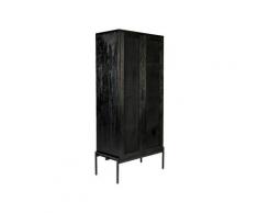 Zuiver »Hardy« Highboard schwarz schwarz
