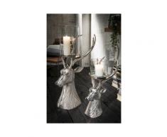 die Faktorei »Hirsch« Deko Kerzenständer mittel