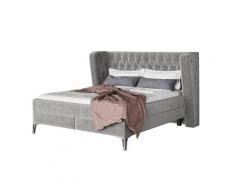 Kare Design »Benito« Moon Boxspringbett grau – erhältlich in 2 Größen