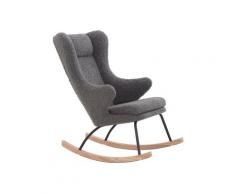 SalesFever »Nilsson« Schaukelstuhl grau 66x106x104 cm