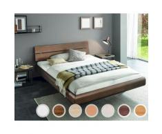 Hasena Top-Line Bett Prestige Vilo/Nuetta 160x200 cm / Eiche sägerauh natur Nachbildung