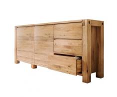 Massivholz »Montreal« Wildeiche Kommode VI 200x90x45 cm