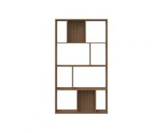 TemaHome »Toronto« Bücherregal Walnuss 98x181x33 cm